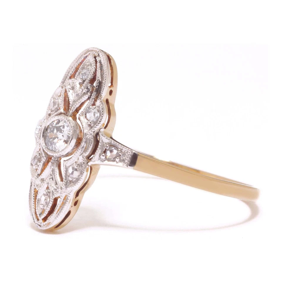 Art-déco-Ring - Bild 4 von 4