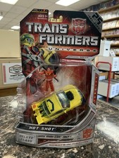 2009 Transformers Universe Autobot Hot Shot w  Mini Con Jolt Armada Series 25th