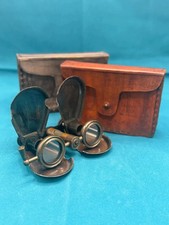 Royal Navy Brass Binocular Vintage Antique Marine Folding Telescope Present New