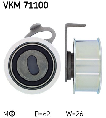 SKF SWEDEN VKM 71100 Tensioner Pulley, timing belt for TOYOTA