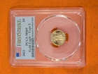 $5 GOLD EAGLE 2021P 1/10 oz type 2 first strike grade 69...Stunning!