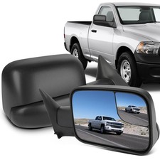 Dodge Ram 1500 2500 3500 Manual Folding Mirrors Pair with Warranty