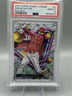 2023 TOPPS COSMIC CHROME SHOHEI OHTANI NUCLEUS REFRACTOR #91 PSA 10