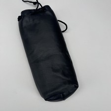 Black Soft Lens Pouch Drawstring Camera Lens Bag Protective Storage Case