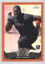 2013 Topps Chrome Retail Orange Refractor John Jenkins #151 0w8