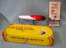 South Bend #957 Pike-Oreno 4 3/4", GE w/Correct Box/Catalog, C. 1948