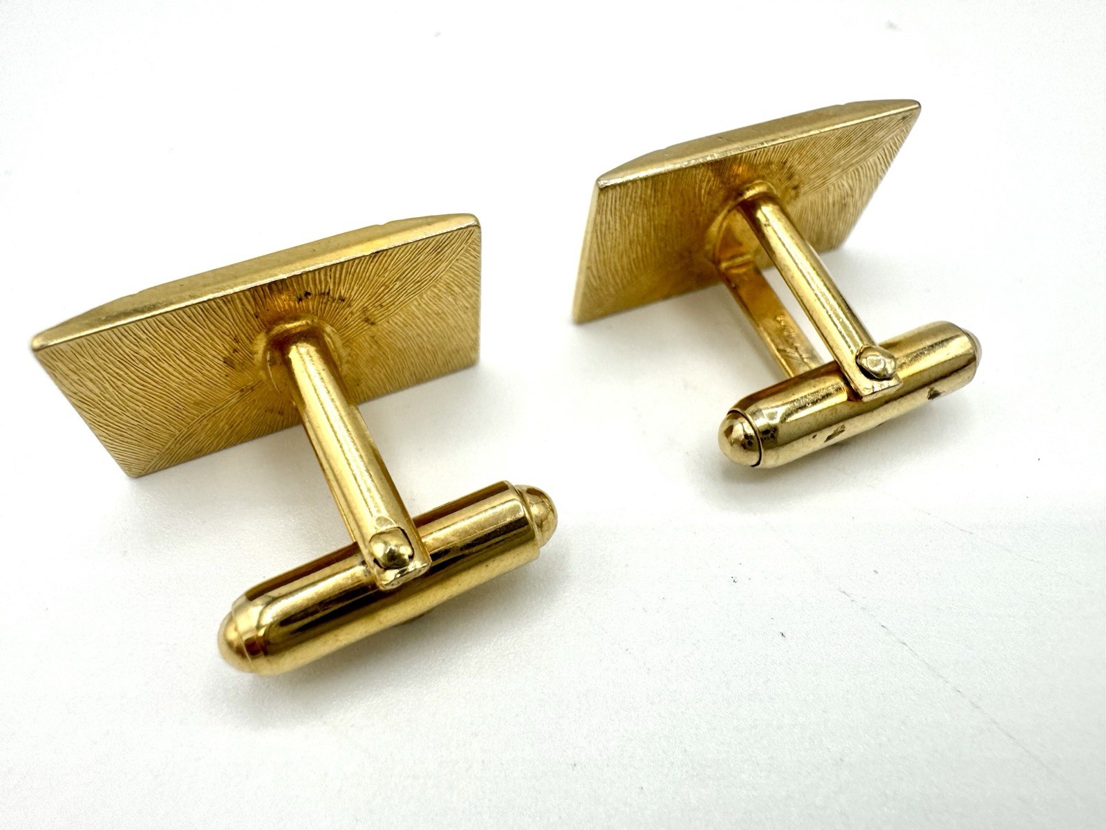 Vintage Rectangular Gold Square Deco Mid Century … - image 4