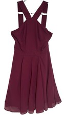 Lulus Forevermore SkaterHalter Mini Dress Women’s Small Party  Homecoming Sexy *
