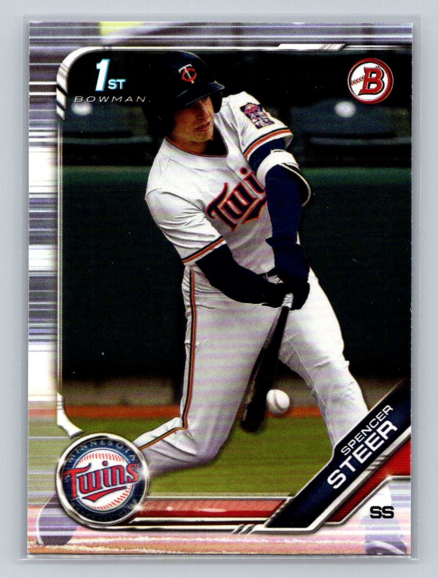 2019 Bowman Draft #BD-153 Spencer Steer