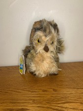 vintage Dakin Pillow Pets Little Ollie Owl 7 Plush 1977 Stuffed Owl with tags