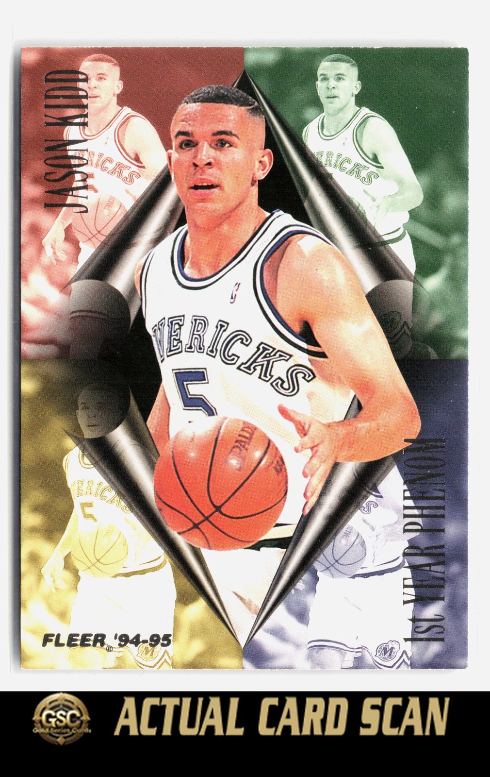 1994-95 Fleer #2 Jason Kidd 1st Year Phenoms