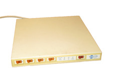 TRIPPLITE CCI 6-12 TRANSIENT VOLTAGE SURGE SUPPRESSOR 120V 15A