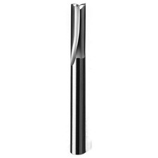 ONSRUD 56-082 Solid Router Bit,1/4",Straight V-Flute 4WAG1