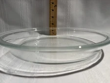 Vintage Pyrex Clear Oval Glass Baking Dish Casserole 10-11” No Lid USA