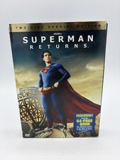 Superman Returns Two-Disc Special Edition DVD with Book and Slipcover