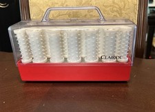 Clairol Style Setter Hot Roller 20 Hair Curlers C-20-1 No Clips WORKS