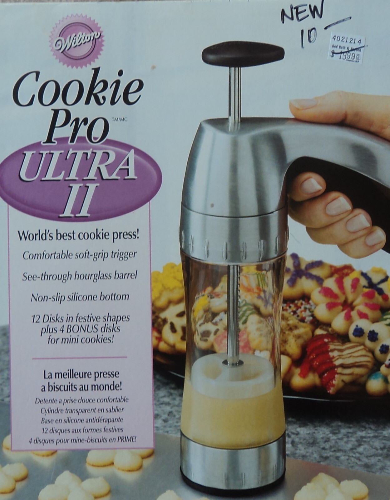 wilton cookie pro ultra II press 12 disc plus 4 mini discs eBay