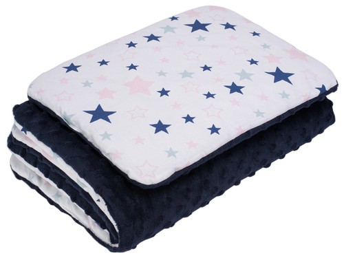 2 PIECE BABY BLANKET PLUS FLAT PILLOW BEDDING SET COT BED MOSES BASKET CRIB PRAM - Picture 28 of 62
