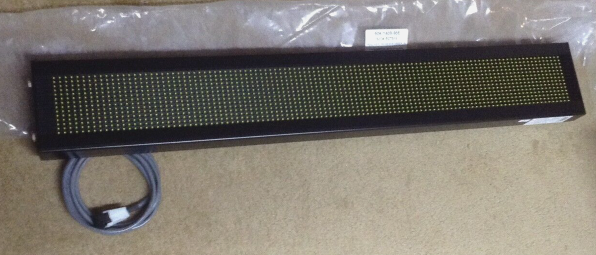 MOBILITE TWINVISION 906-1408-908 AMBER LED BUS DESTINATION SIGN 45