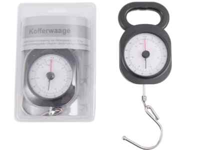 Retro Kofferwaage Gepäckwaage Hängewaage Reisewaage Handwaage 0 - 32kg KA