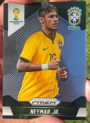 Neymar Jr. Brazil World Cup Panini 2014 Prizm Soccer Card-(Please