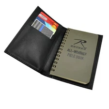 Police Leather Pocket Notebook All Weather Notepad Waterproof Memo Book 3x5