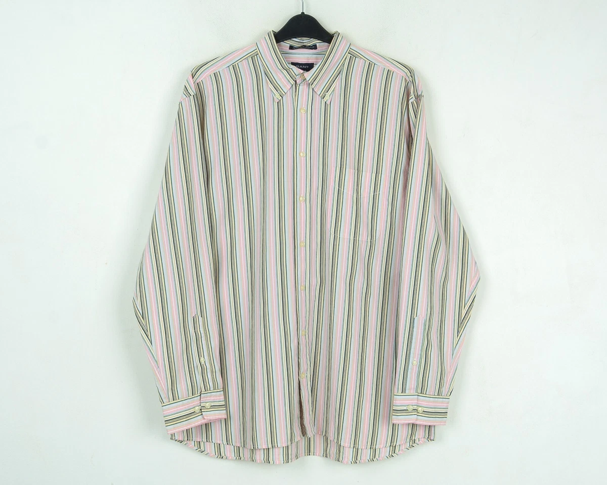 Chemise Homme GANT Liberty Bell Popeline - Taille L, à Carreaux Multicolore, Occasion Très Bon état