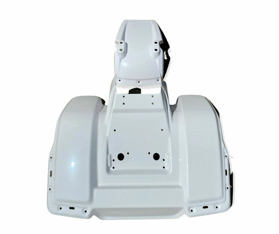 JUEGO GUARDABARROS DELANTERO Y TRASERO HONDA ATC250SX 85 - 87 PLÁSTICO BLANCO TPO PLASTICS Foto 2 de 2