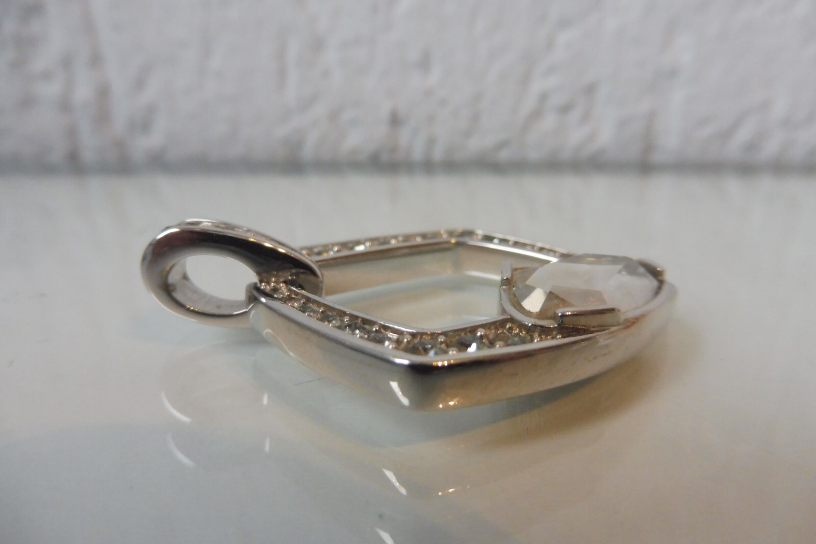 Pierre Lang Trailer Beautiful Solid Silver Neckla… - image 2