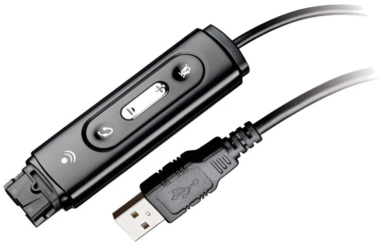Plantronics DA45 USB Adapter Cord for H-series headset plug to Computer USB Slot - Image 2 of 2