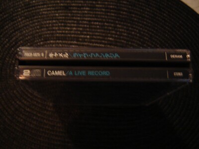 CAMEL A Live Record Japan w/ OBI ( 2CDS 1991) Progressive Prog
