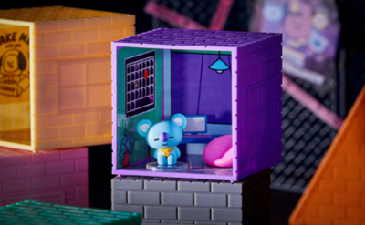 BT21 KPOP BTS 5TH ANNIVERSARY MINI DOLLHOUSE FIGURINE SET Limited