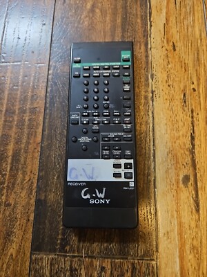 Sony RM-U251 OEM Original Audio TV VTR Replacement Remote Control Black Tested