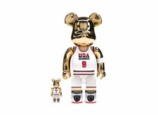 Medicom Toy Be@rbrick Michael Jordan 1992 Team USA Dream Team 400% 100% Set MISB
