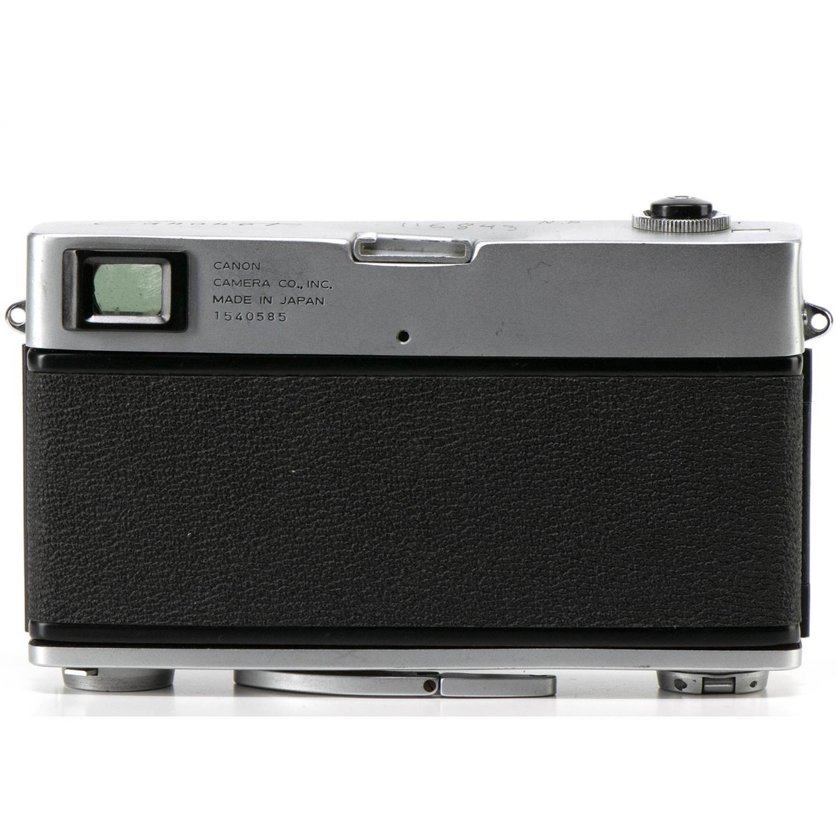 Canon canonet Camera | 45mm f1.9 lens | White | Japan | 1961 | Not