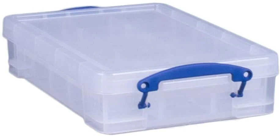 Really Useful 4 Litre Box With 2 X  15 Compartment Hobby Tray - Image 3 of 4