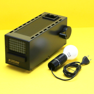 Durst M370 BW Enlarger Head Lamp House w/ Lamp Holder, Filter Drawer & 75W Bulb