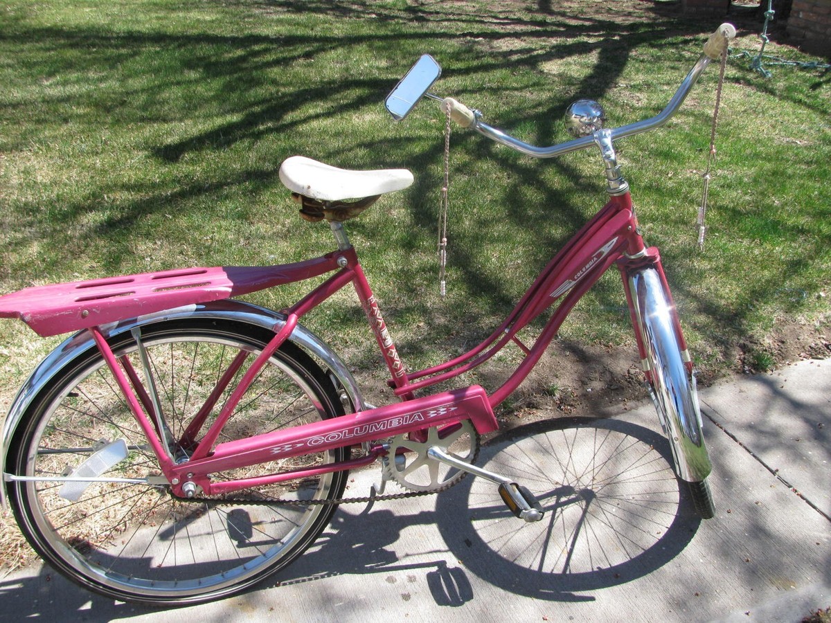 Reid Cycles Pink Vintage Bicycle COLUMBIA GIRLS BICYCLE, 