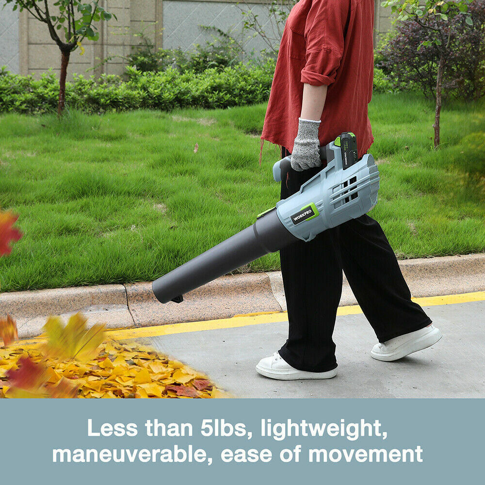 WORKPRO 20V Cordless Hedge Trimmer/Leaf Blower/String Trimmer w/Battery&Charger