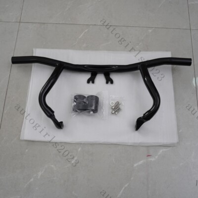Front Engine Guard Crash Flat out Bar Fit For Harley Road Street Gilde 2014~2024