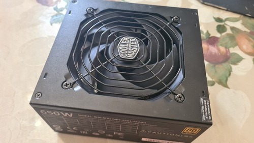 Cooler Master GOLD PLUS 80+ 650W POWER SUPPLY FULL MODULAR UNTESTED - 第 1/5 張圖片