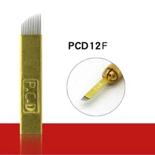 PCD 12 Pins Needles Tattoo Eyebrow Microblading Permanent Manual Makeup Blades