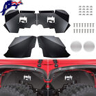 <!--F#f_0-->Front Inner Fender Liners Aluminum Splash Guards For Jeep Wrangler 07-18 JK JKU<!--F/-->