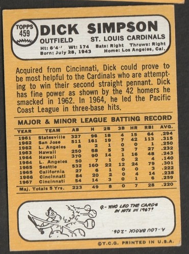 1968 Topps Baseball Cards Scegli una carta a scelta 295-660 EX X-MT 1/25 Set Break - Foto 297 di 490