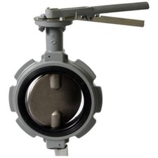 10" Fresno Series 8500 Lever Operated Butterfly Valve, 200 PSI