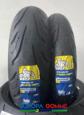 PAAR MICHELIN 120/70 R15 56H + 160/60 R15 67H POWER SHIFT TMAX ROLLER DOT2025/26