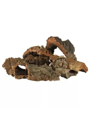 Mixed Rounded Cork Bark Perfect for Vivarium Decoration, 1 KILO BAGS
