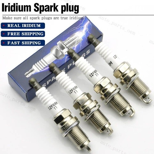 4x IZFR6K11 REAL IRIDIUM Spark Plugs for Honda Accord Civic Acura RSX