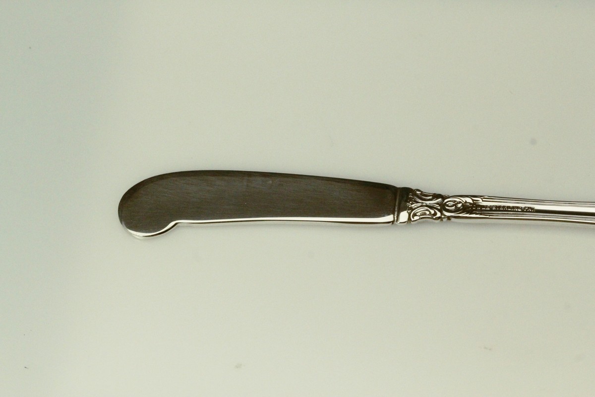 925 Sterling Silver Old Master By Towle Butter Spreader 27.7 Grams