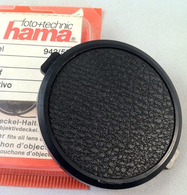 Lens Cover New From Hama In Box. Snap 55mm. Made In Germany